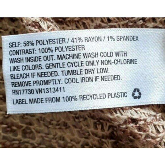 Xhilaration Womens Cardigan Sz S/P Knit top and sheer at the waist to the knee. - Picture 6 of 7